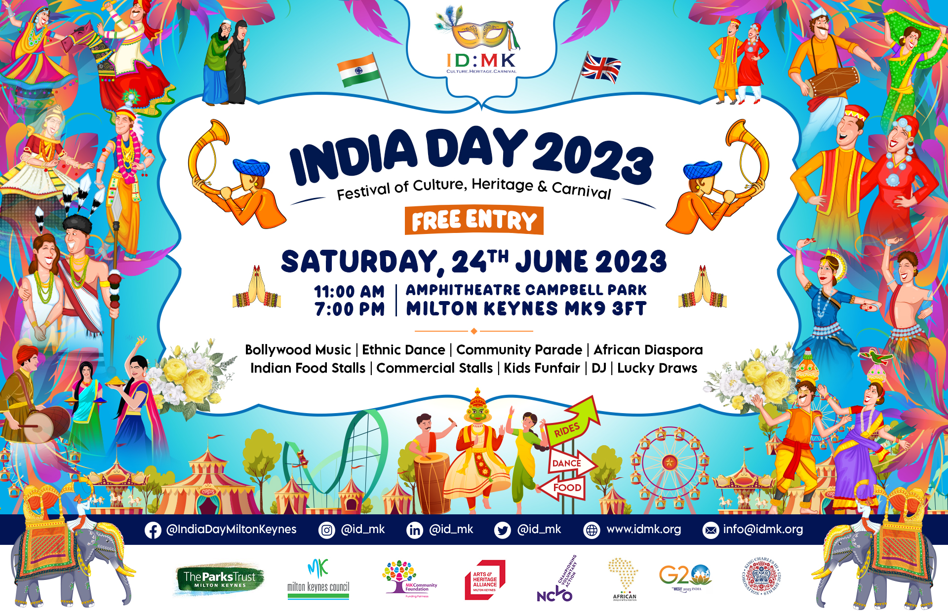 India Day 2023 Poster